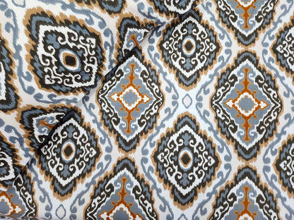 Meenal- White & Grey Bedsheet