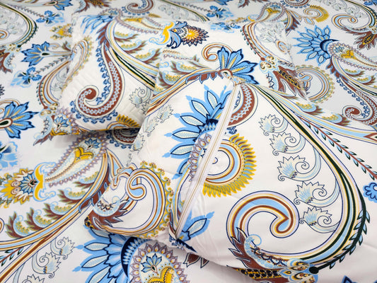 June-Off White Bedsheet