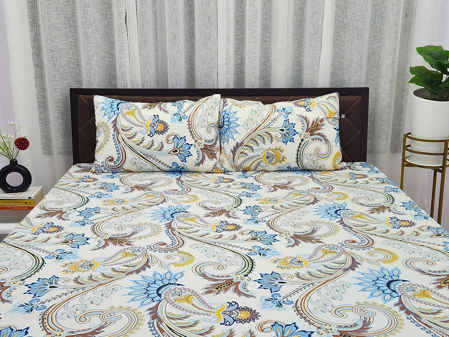 June-Off White Bedsheet