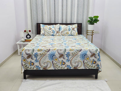 June-Off White Bedsheet