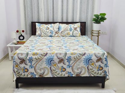 June-Off White Bedsheet