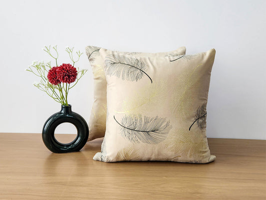 Beige Breeze Cushion Cover