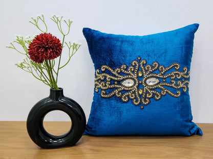 Sky Jewel blue Cushion Cover