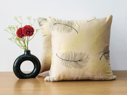 Beige Breeze Cushion Cover