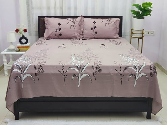 Vani- Pastel Pink Bedsheet