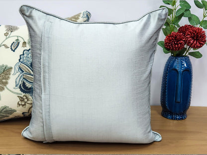 Blue Floral Charm Cushion Cover