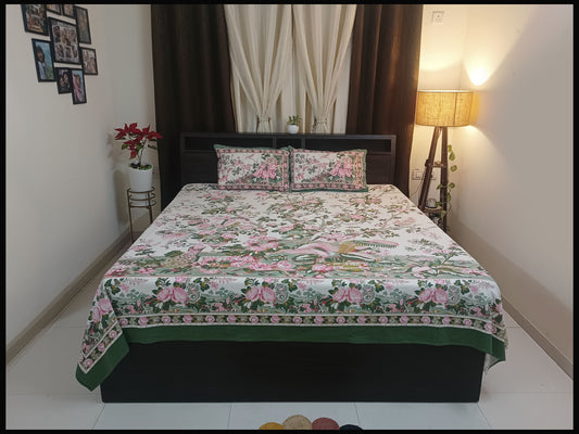 Falguni - Beautiful Floral  Bedsheet