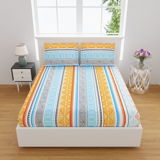 Diza -  Geometrical Print Bedsheet
