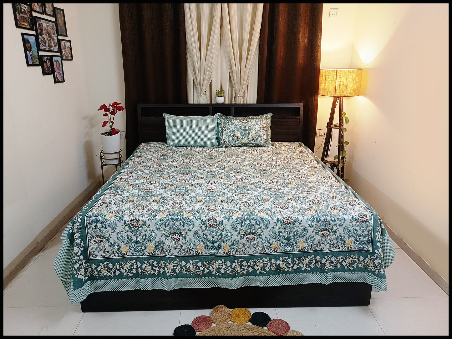 Zenha - Pastel Blue Bedsheet