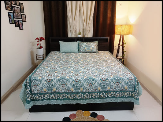 Zenha - Pastel Blue Bedsheet